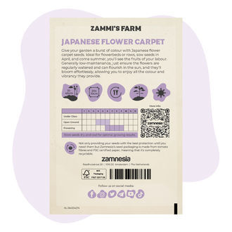 Sementes de tapete floral japonês