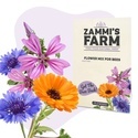 Mistura de sementes de flores para abelhas