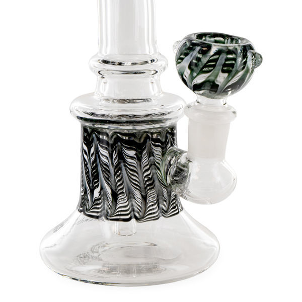 Bubbler de vidro (Black Leaf)