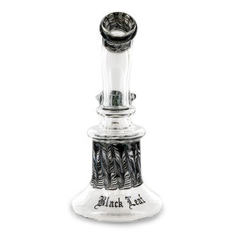Bubbler de vidro (Black Leaf)