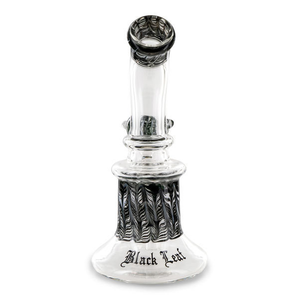 Bubbler de vidro (Black Leaf)