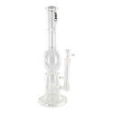 Bong de vidro Triple Percolator (Black Leaf)