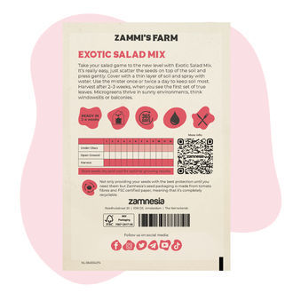 Microgreens Exotic Salad Mix – Sementes