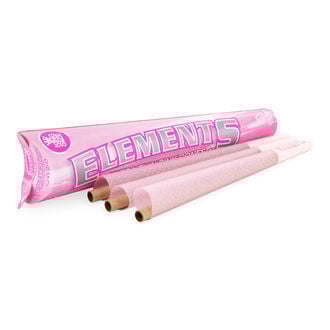 Cones Ultra-Finos Rosas Elements