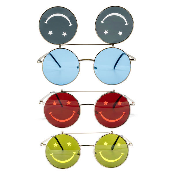 Óculos de sol flip-up