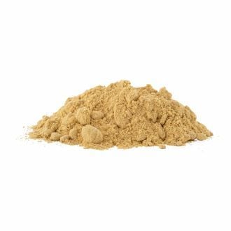 Pó biológico de gengibre com redução de germes