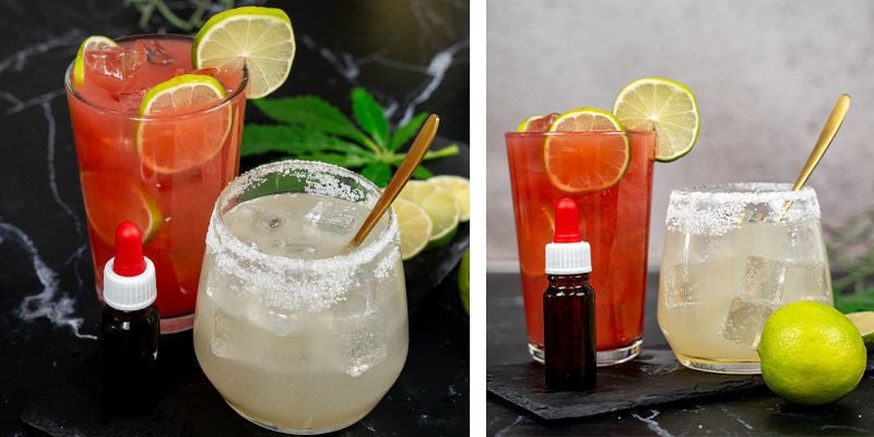 Dá um toque de criatividade aos teus cocktails com uma reviravolta de cannabis
