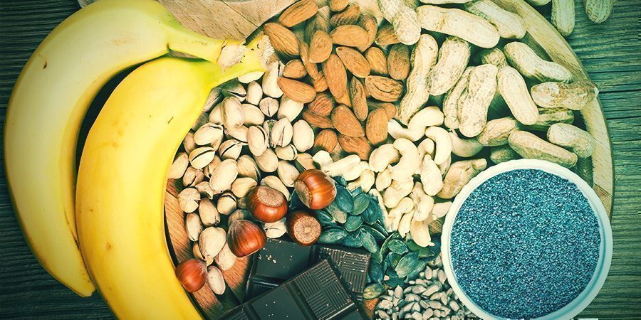 Fontes alimentares ricas em magnésio