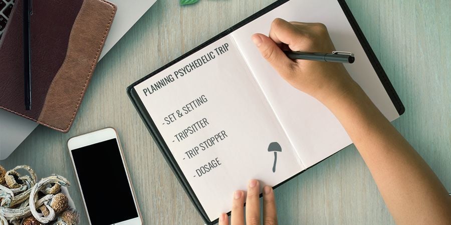 A planear a sua experiência psicadélica