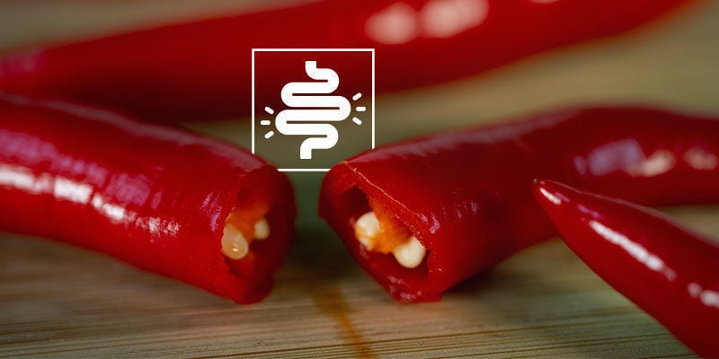 Os benefícios dos pimentos picantes nos alimentos: saúde intestinal