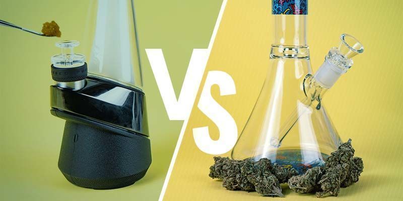Diferença entre bongs e dab rigs: Como funcionam