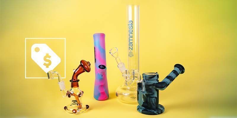 Diferença entre bongs e dab rigs: Preço