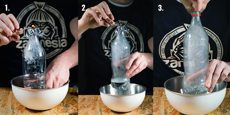 Como usar um bong de gravidade tipo cascata