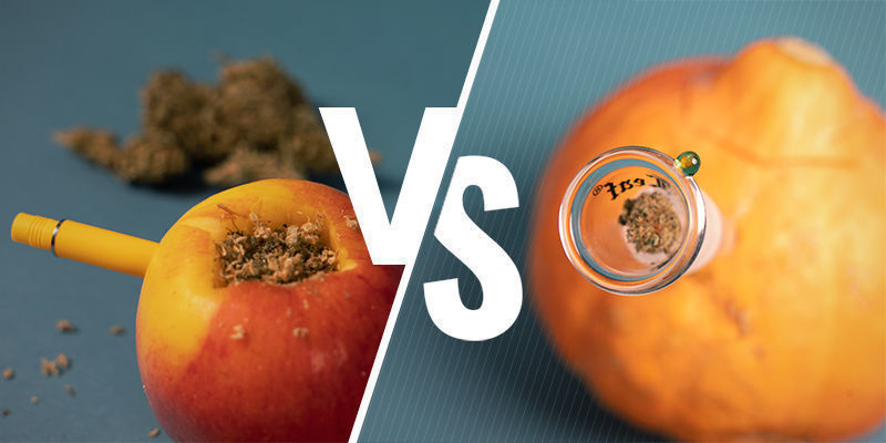 A diferença entre um bong de fruta e uma taça de fruta