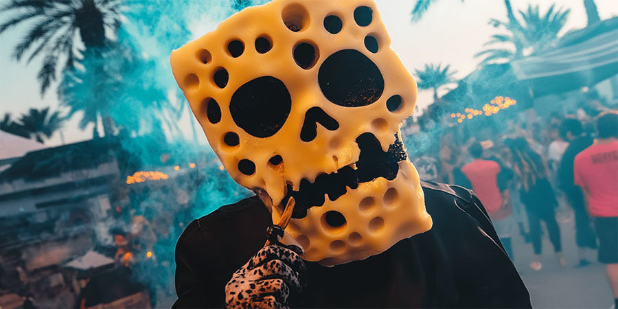 Cria o teu próprio fato de Halloween inspirado em canábis