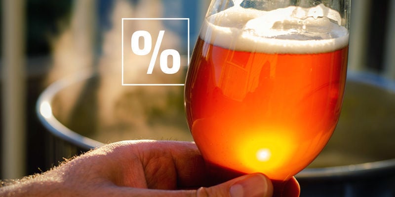 Percentagem de Utilização da Cerveja