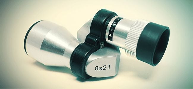 Microscópio de bolso