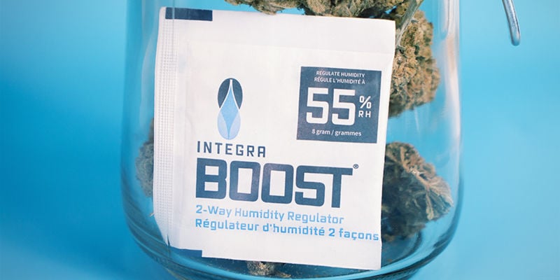 CONSERVAR A SUA CANNABIS COM INTEGRA BOOST