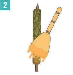 Como fazer um Thai Stick - Passo 2