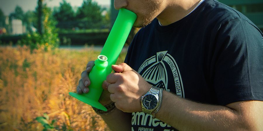 Os bongs de silicone são seguros?