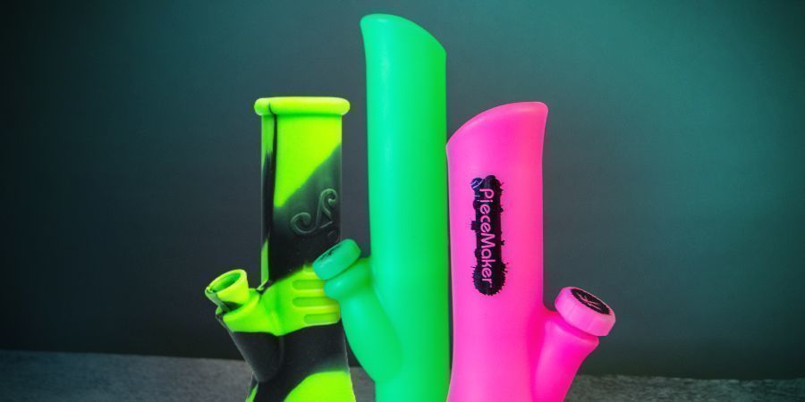 Os melhores bongs de silicone