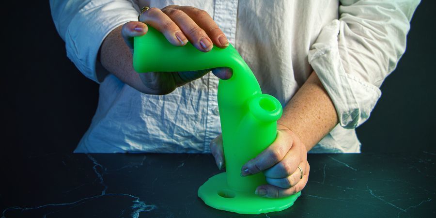 O que são bongs de silicone?