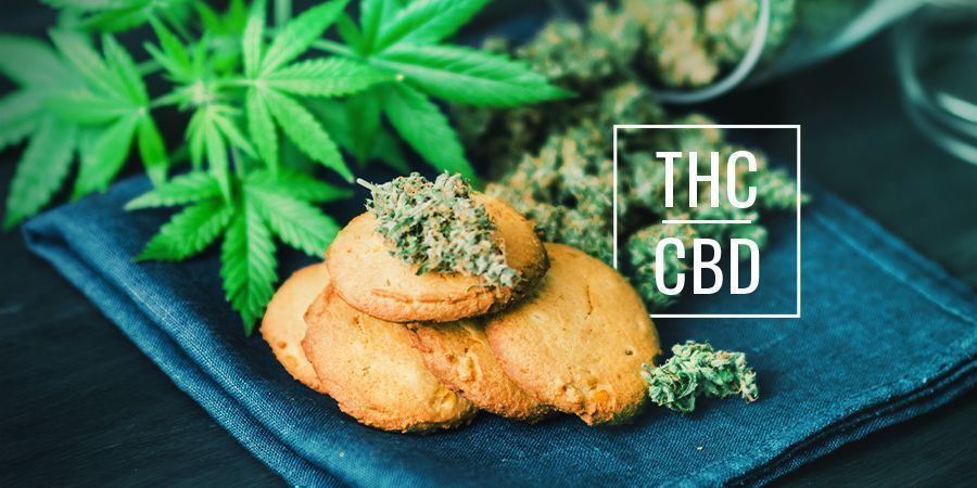 Qual é a diferença entre comestíveis de cannabis com CBD e THC?