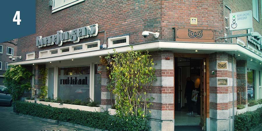 Boerejongens Coffeeshop Amsterdam - Melhor flor de Indica
