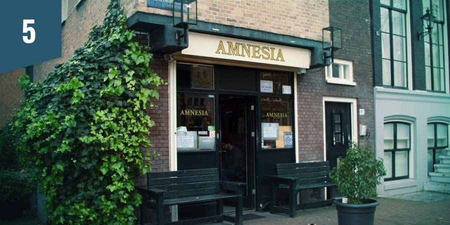 Coffeeshop Amnesia Amsterdam - Melhor Flor Indica