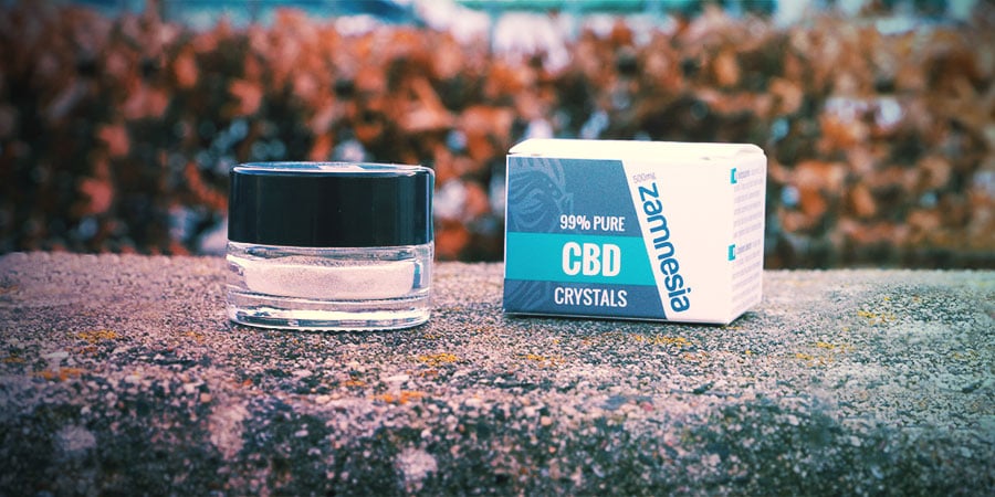 Cristais de CBD 99% Puros (Zamnesia)