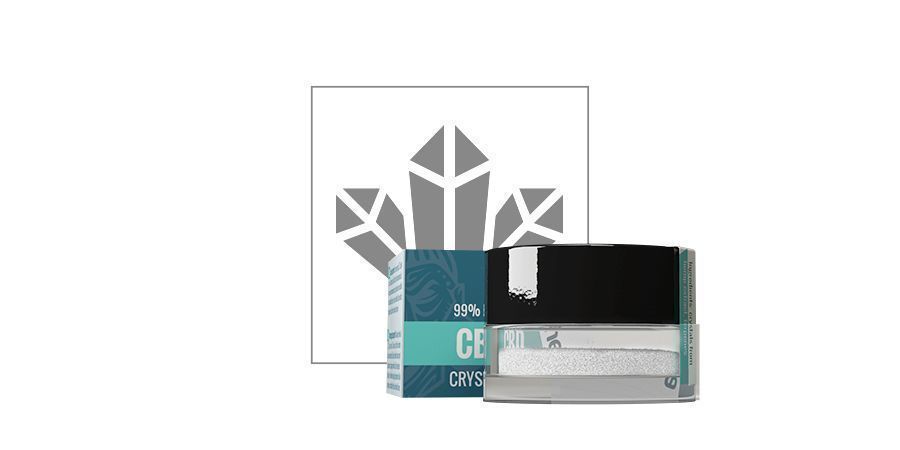 Cristais de CBD 99% Puros (Zamnesia)