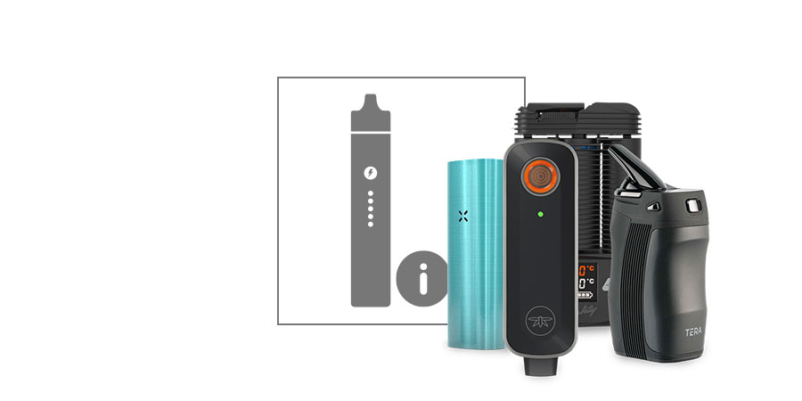 Vaporizadores portáteis