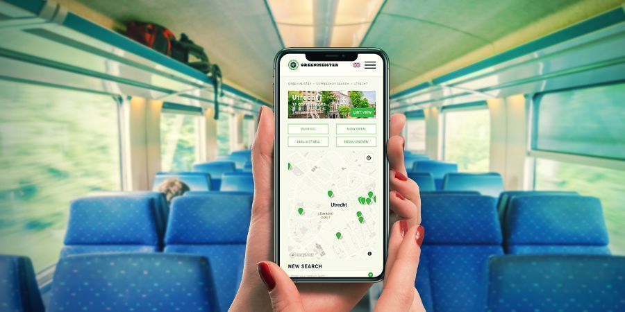 Encontra o caminho para o coffeeshop mais próximo