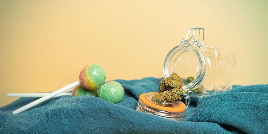 Rebuçados de cannabis: a combinação perfeita?