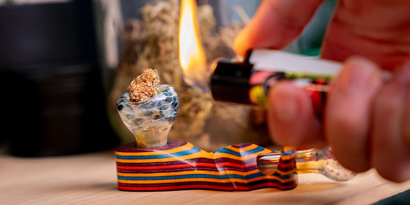 Cachimbo Híbrido de Vidro/Madeira Breeze