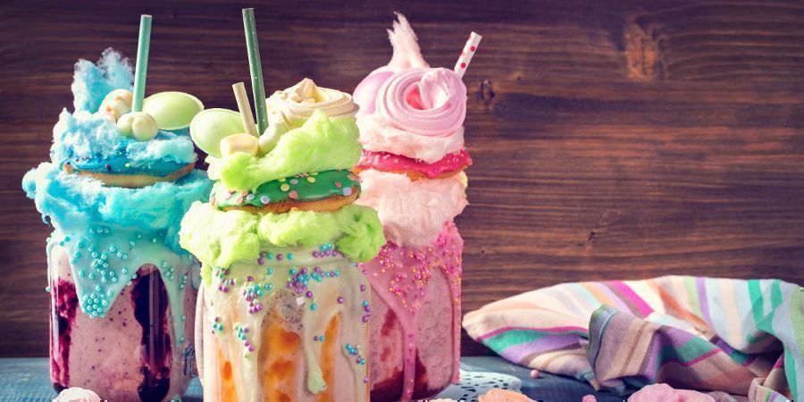 Snacks para fumadores em Amesterdão: Freakshakes