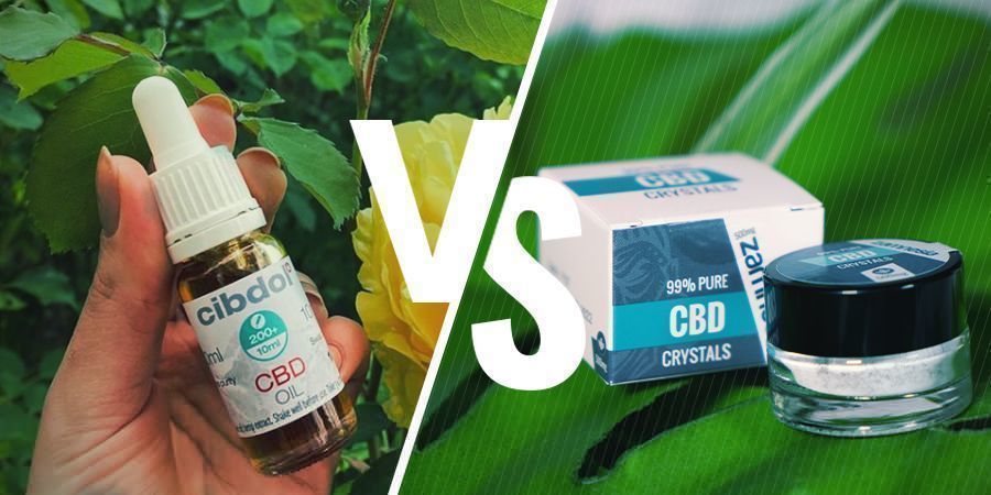 CBD de espectro completo vs CBD isolado