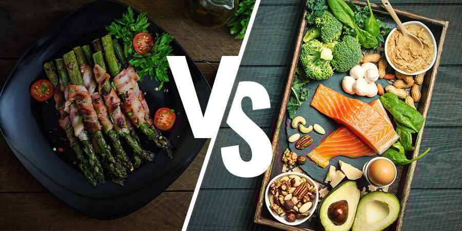 Qual a melhor dieta para si: paleo ou keto?
