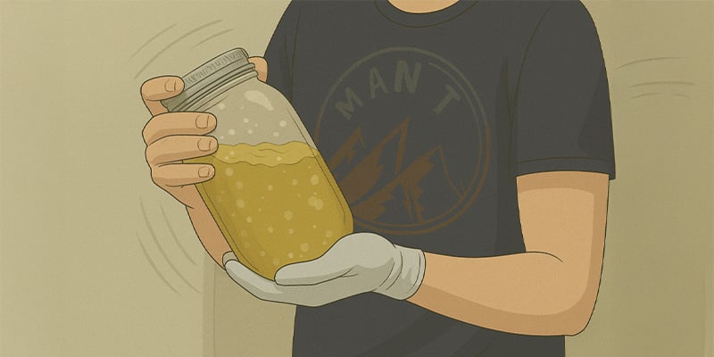 6. Oxigenar a sua cultura líquida