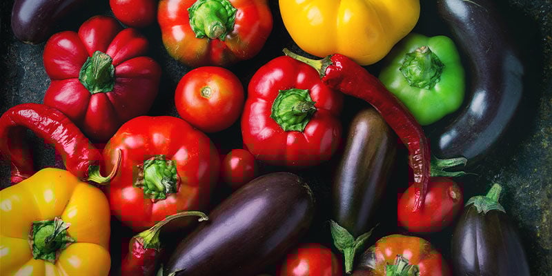 3 Plantas companheiras para pimentos: Legumes