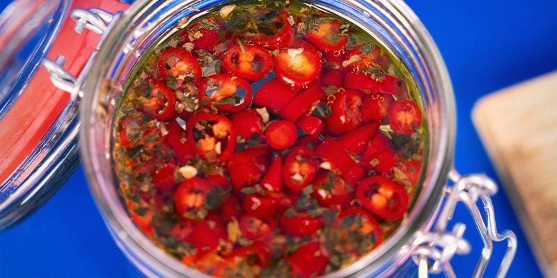 Por que conservar malaguetas em pickles?