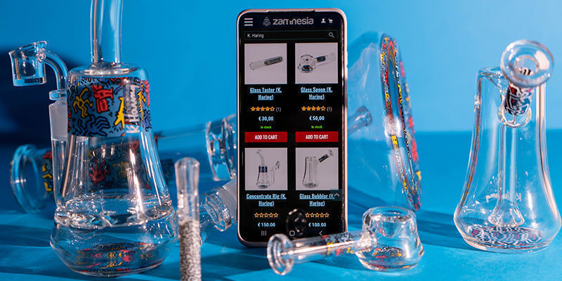 K. Haring Glass Collection já disponível na Zamnesia