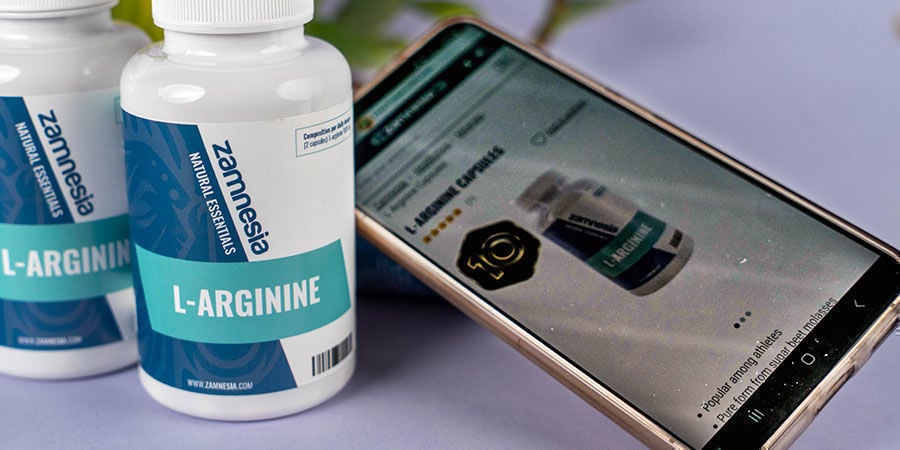 Onde pode experimentar L-arginina por si mesmo?