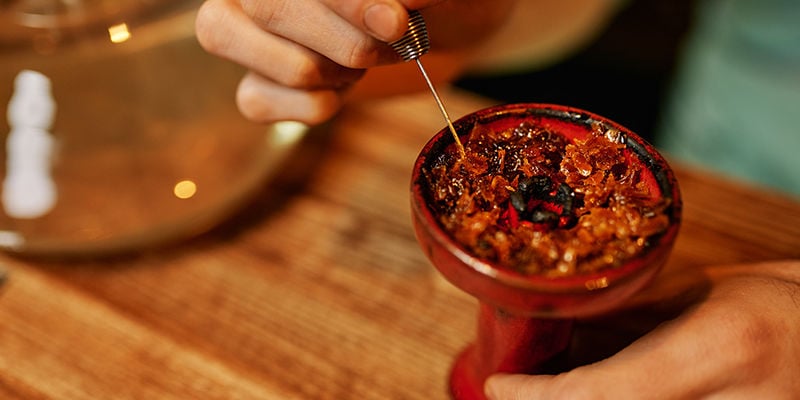 Crie a sua própria experiência de shisha