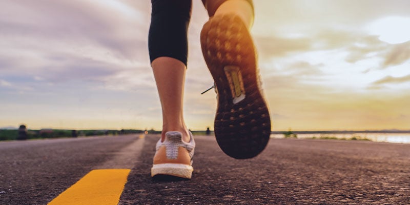 Pratique pelo menos 30 minutos de exercício