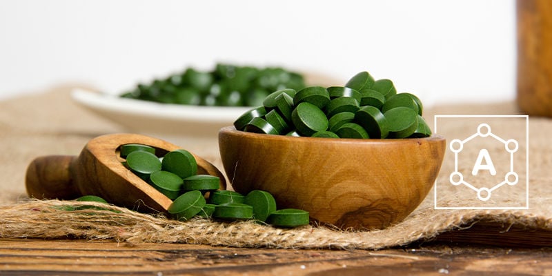 Chlorella É Rica Em Antioxidantes