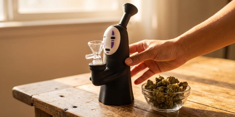 No-Face - Kaonashi Bong de Silicone