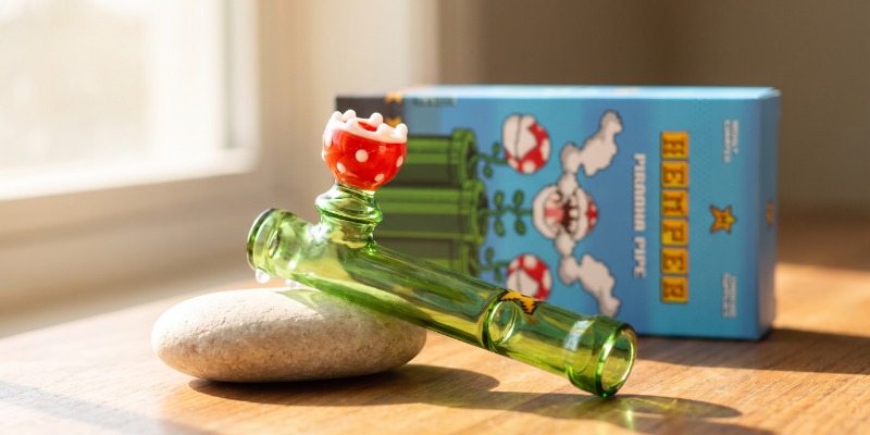 Cachimbo de Mão Flor Piranha Gamer Cachimbo de Mão Flor Piranha Gamer