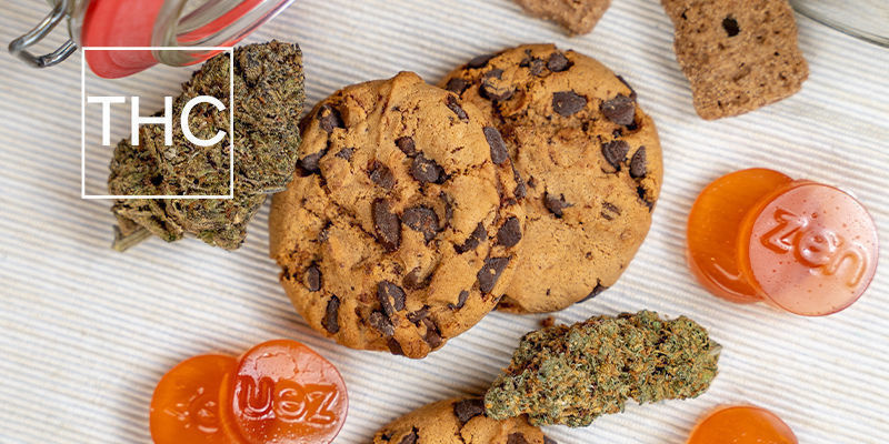 O THC degrada-se em comestíveis?