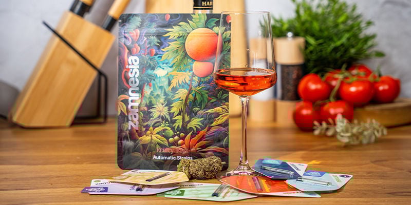 Vinho rosé e híbridos frescos